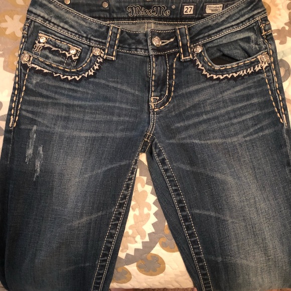 Miss Me Boot cut jeans Size 27 - Picture 2 of 8
